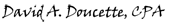 David A Doucette, CPA logo